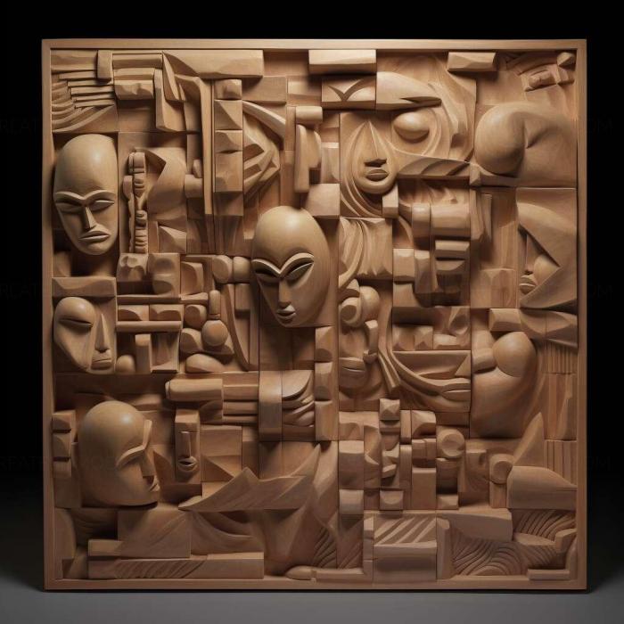 نموذج ثلاثي الأبعاد لآلة CNC 3D Art 